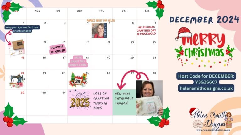 December 2024 is Here – Let’s Get Crafty!